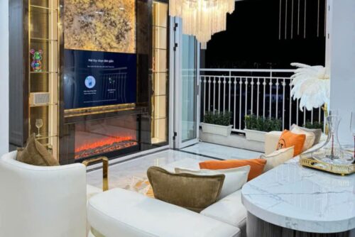 Bán căn hộ 4 phòng ngủ Vinhomes Bình Thạnh diện tích 150m2, nội thất mới decor (3)