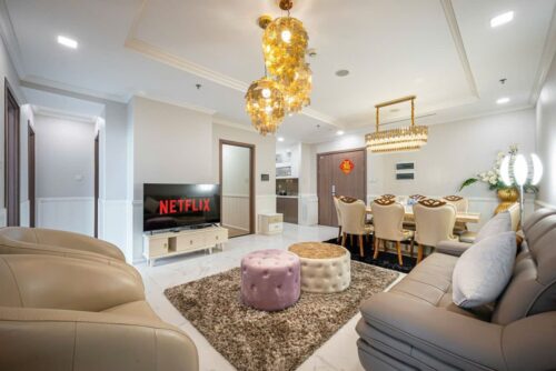 Bán 3 phòng ngủ Landmark 81 Vinhomes 98m2, hướng mát view biệt thự (3)