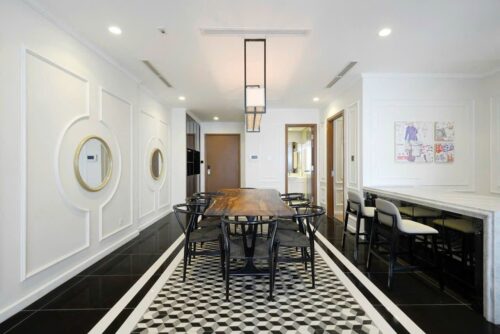 Sang nhượng căn hộ 3 phòng ngủ Vinhomes126m2 với phong cách Industrial độc đáo (3)